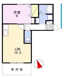 クレール糸井の物件間取画像